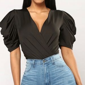 Fashion Nova Maribela bodysuit size 1x brand new